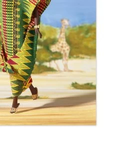 'Ghanaian Barbie™ On Acrylic 7 'Ghanaian Barbie™ On Acrylic -Wall Decoration Store Ghanaian Barbie on Acrylic by artshoppe detail