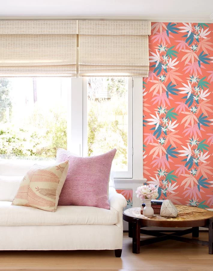 'Girls Best Friend' Wallpaper By Nathan Turner - Persimmon 4 'Girls Best Friend' Wallpaper By Nathan Turner - Persimmon - Image 2