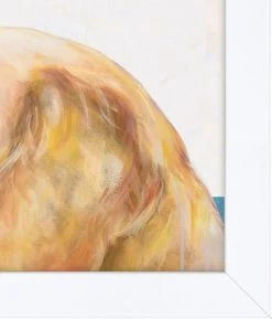 'Golden Gaze' Framed Art By Nathan Turner -Wall Decoration Store Golden Gaze by Nathan Turner detail