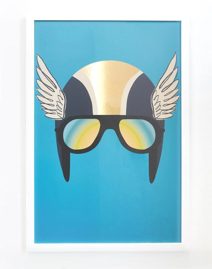 'Golden Helmet' Framed Art By Tea Collection 3 'Golden Helmet' Framed Art By Tea Collection