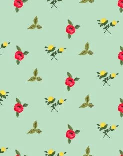 'Grand Villa Garden' Wallpaper By Carly Beck - Aventurine
