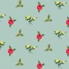 'Grand Villa Garden' Wallpaper By Carly Beck - Ocean
