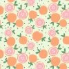 'Grapefruit' Wallpaper By Tea Collection - Pistachio -Wall Decoration Store Grapefruits Pistachio design