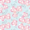 'Graphic Flower' Wallpaper By Tea Collection - Pale Blue -Wall Decoration Store GraphicFlower Pale Blue design
