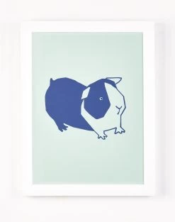 'Guinea Pig' Framed Art By Tea Collection