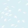 'Gulls' Wallpaper By Tea Collection - Pale Blue