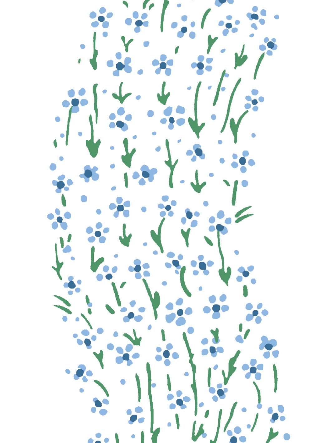 'Hillhouse Bouquet Multi' Wallpaper By Nathan Turner - Blue Green 4 'Hillhouse Bouquet Multi' Wallpaper By Nathan Turner - Blue Green - Image 2