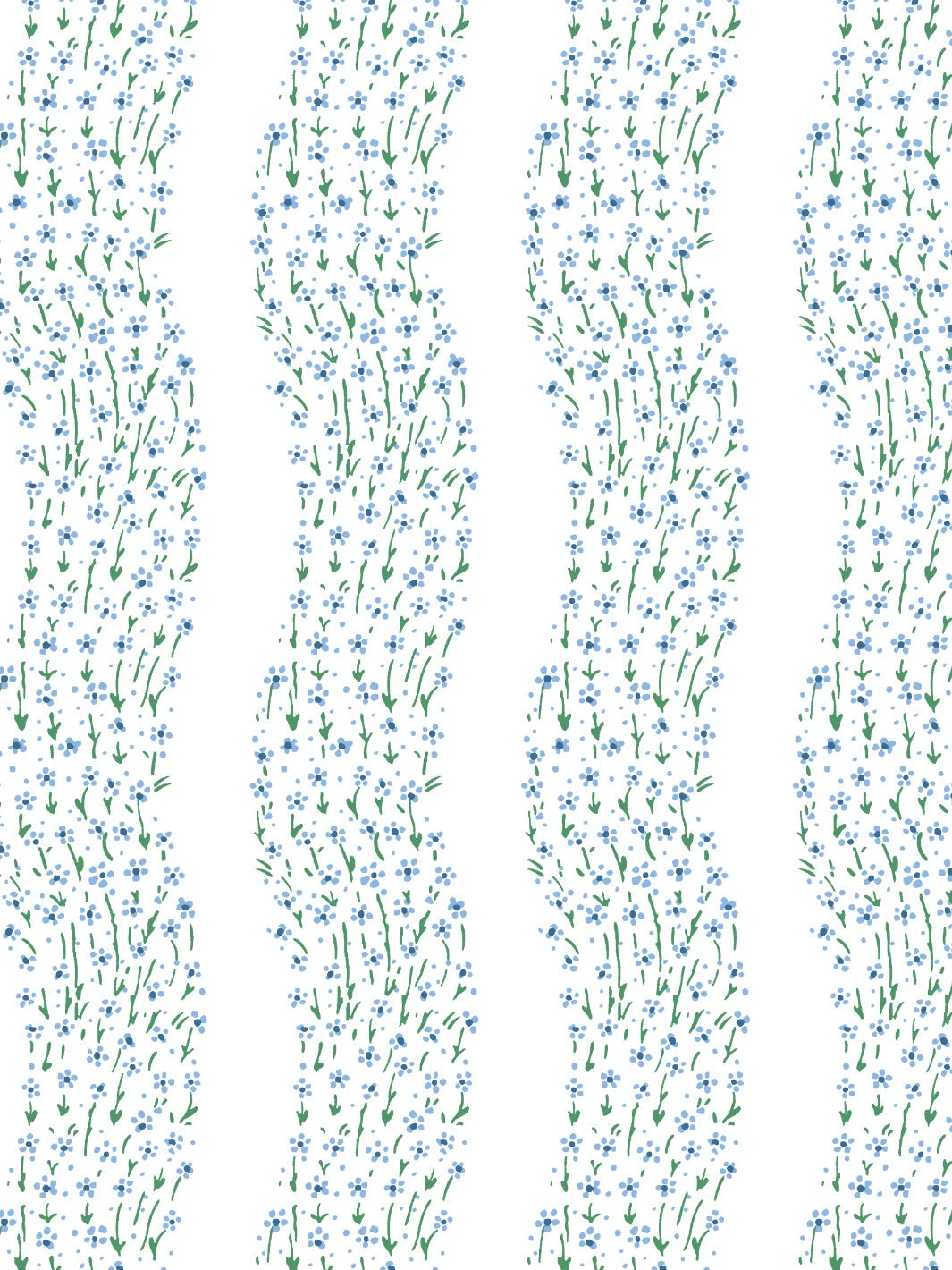 'Hillhouse Bouquet Multi' Wallpaper By Nathan Turner - Blue Green 3 'Hillhouse Bouquet Multi' Wallpaper By Nathan Turner - Blue Green