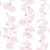 'Hollyhock' Wallpaper By Clare V. - Shell