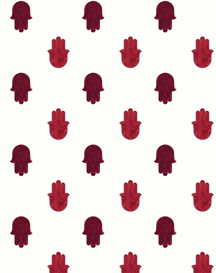 'Home Om' Wallpaper By Wallshoppe - Garnet 6 'Home Om' Wallpaper By Wallshoppe - Garnet - Image 4