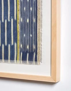 'Indigo Cloth' Framed Art By Chris Benz -Wall Decoration Store Indigo Cloth by Chris Benz Detail