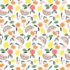 'Island Fruits' Wallpaper By Tea Collection - White
