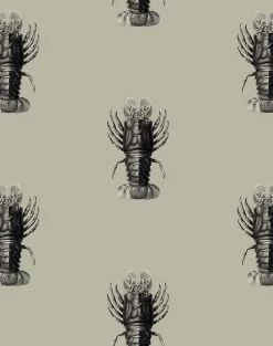 'Jack The Crustacean' Wallpaper By Wallshoppe - Antique -Wall Decoration Store Jack the Crustacean antique 4a65b9b5 9474 44bb 89b6 c635c7a1af99