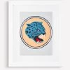 'Jaguar Seal' Framed Art By Tea Collection