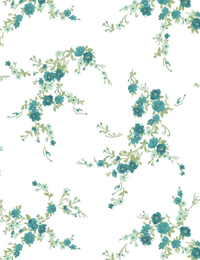'Jolene' Wallpaper By Wallshoppe - Teal 5 'Jolene' Wallpaper By Wallshoppe - Teal - Image 3