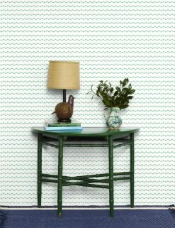 'Kezmoh Zag' Wallpaper By Wallshoppe - Mermaid Green 7 'Kezmoh Zag' Wallpaper By Wallshoppe - Mermaid Green -Wall Decoration Store KezmohZag mermaid onwhite 700x910 5bd6d8a4 da5b 4290 8c81 b8c8334bc9f2