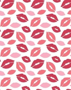 'Kiss My A' Wallpaper By Nathan Turner - Red