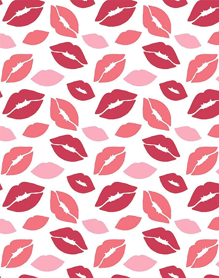 'Kiss My A' Wallpaper By Nathan Turner - Red 3 'Kiss My A' Wallpaper By Nathan Turner - Red