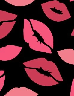 'Kiss My A' Wallpaper By Nathan Turner - Onyx -Wall Decoration Store KissMyAss product Onyx forWEB detail 71611cd9 bb54 4f1d a65b 0a1cc40950f3