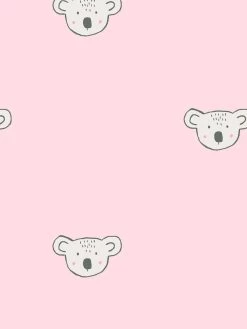 'Koala' Wallpaper By Tea Collection - Ballet Slipper -Wall Decoration Store Koalas by Tea Collection Ballet Slipper Detail