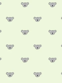 'Koala' Wallpaper By Tea Collection - Pistachio