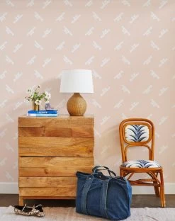 'Los Angeles' Wallpaper By Clare V. - Blush 6 'Los Angeles' Wallpaper By Clare V. - Blush -Wall Decoration Store LA by Clare V Blush RS