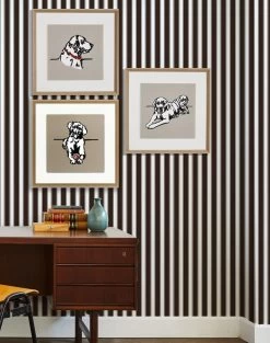 'Labrador Silhouette' Framed Art By Nathan Turner - Hand Deckled & Floated On Mat Wall Art 6 'Labrador Silhouette' Framed Art By Nathan Turner - Hand Deckled & Floated On Mat Wall Art -Wall Decoration Store Labrador Silhouette Ojai Stripe RS 68340f1a c3fa 4006 b26d 05e3d2d63bf9