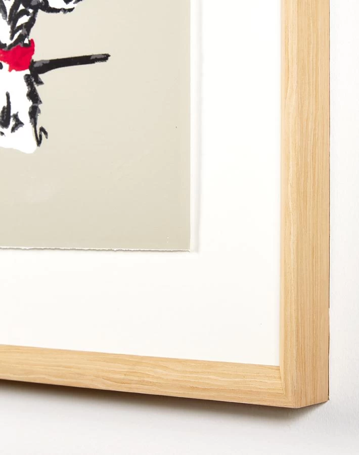 'Labrador Silhouette' Framed Art By Nathan Turner - Hand Deckled & Floated On Mat Wall Art 5 'Labrador Silhouette' Framed Art By Nathan Turner - Hand Deckled & Floated On Mat Wall Art - Image 3