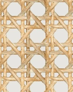'Faux Large Caning' Wallpaper By Wallshoppe - Sand 9 'Faux Large Caning' Wallpaper By Wallshoppe - Sand -Wall Decoration Store LargeCaning Sand detail f2d8200a cd6f 431f 816a bfcd642b82ce