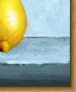 'Lemon Still Life' Framed Art By Nathan Turner -Wall Decoration Store Lemon Still Life by Nathan Turner detail