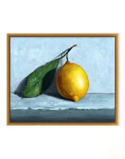 'Lemon Still Life' Framed Art By Nathan Turner