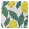 'Fabric By The Yard - Lemons - Natural On Linen