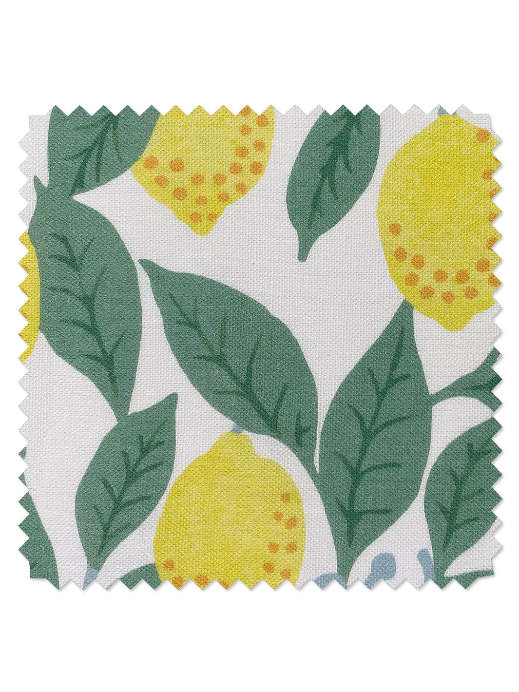 'Fabric By The Yard - Lemons - Natural On Linen 3 'Fabric By The Yard - Lemons - Natural On Linen