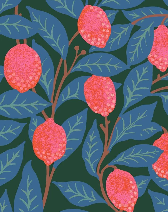 'Lemons' Wallpaper By Nathan Turner - Peacock 5 'Lemons' Wallpaper By Nathan Turner - Peacock - Image 3