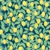 'Lemons' Wallpaper By Nathan Turner - Indigo -Wall Decoration Store Lemons duped indigo web a15331bb fbbd 4d75 96a8 8f56e5531a82
