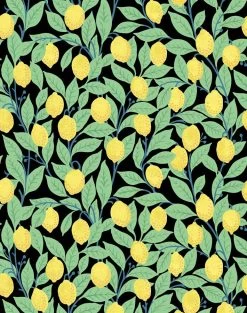 'Lemons' Wallpaper By Nathan Turner - Onyx