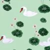 'Lily Pad Lake' Wallpaper By Carly Beck - Aventurine