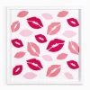 'Lip Lock' Framed Art By Nathan Turner -Wall Decoration Store Lip Lock by Nathan Turner