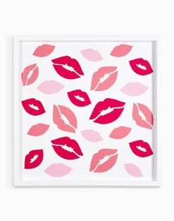'Lip Lock' Framed Art By Nathan Turner