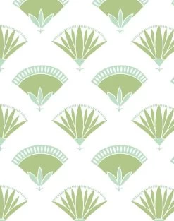 'Lotus Papyrus' Wallpaper By Tea Collection - Moss -Wall Decoration Store Lotus Papyrus Moss detail cf9b0613 7929 4d5f bf97 a38467b7d0ed