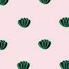 'Lotus' Wallpaper By Clare V. - Emerald / Shell -Wall Decoration Store Lotus Emerald Shell Product e1ebdac0 fb76 4e5e 8a09 e167a357887a