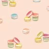 'Macarons' Wallpaper By Nathan Turner - Peach
