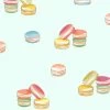 'Macarons' Wallpaper By Nathan Turner - Robins Egg