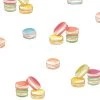 'Macarons' Wallpaper By Nathan Turner - White -Wall Decoration Store Macarons white 8f00a952 1ec2 469a bdec 37ce4e07b5b2