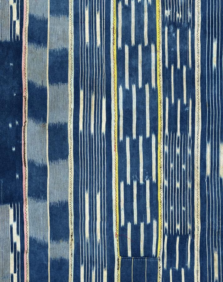'Small Madison Stripe' Wallpaper By Chris Benz - Indigo 5 'Small Madison Stripe' Wallpaper By Chris Benz - Indigo - Image 3
