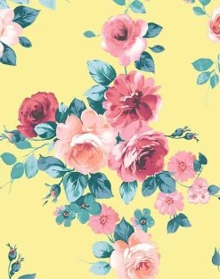 'Maggie May' Wallpaper By Wallshoppe - Lemon -Wall Decoration Store Maggie May Lemon detail 23130c67 939a 4593 8bf4 a2a342c68a3e