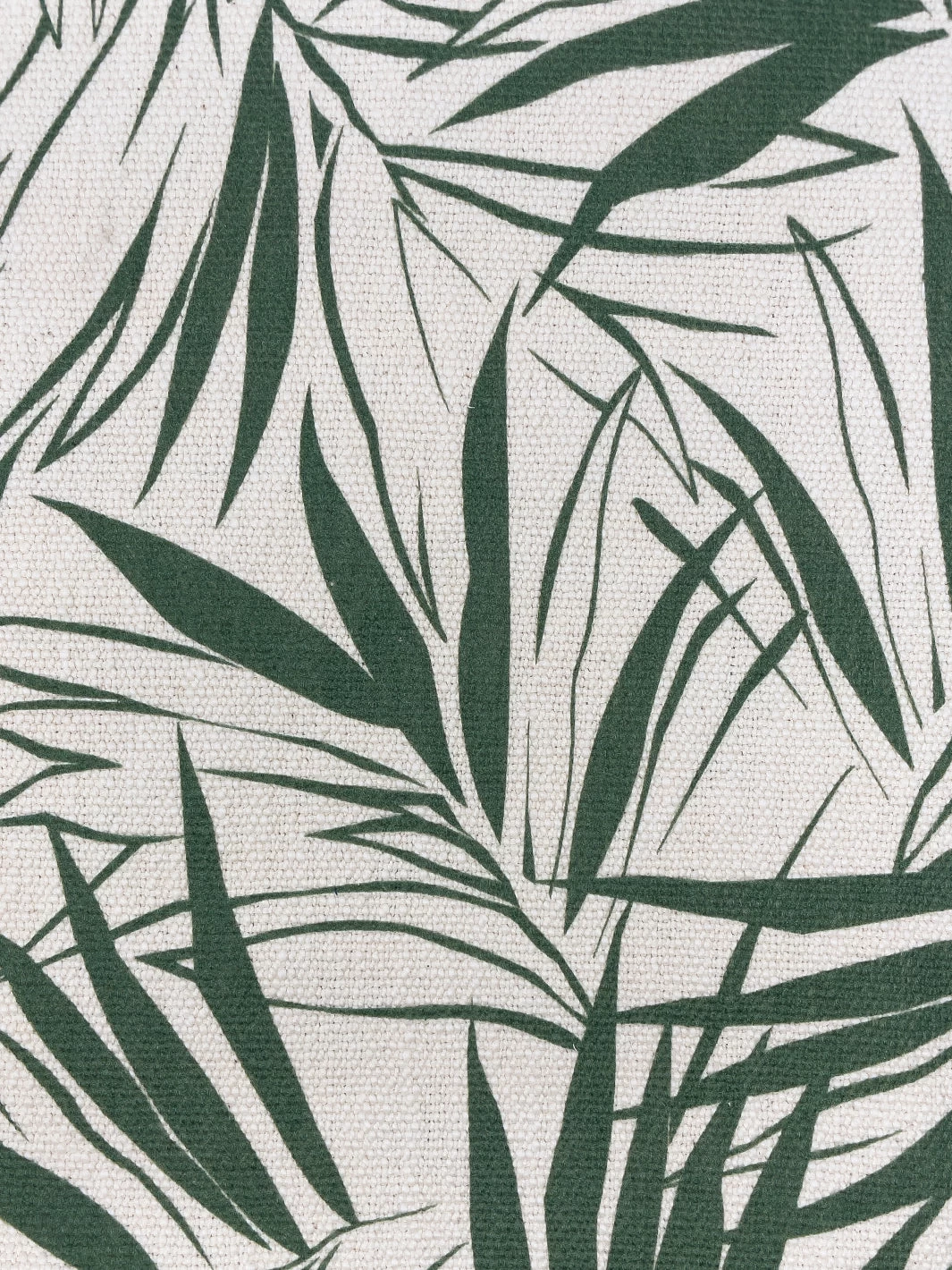 'Fabric By The Yard - Majesty Palm - Green On Organic Twill 10 'Fabric By The Yard - Majesty Palm - Green On Organic Twill - Image 8