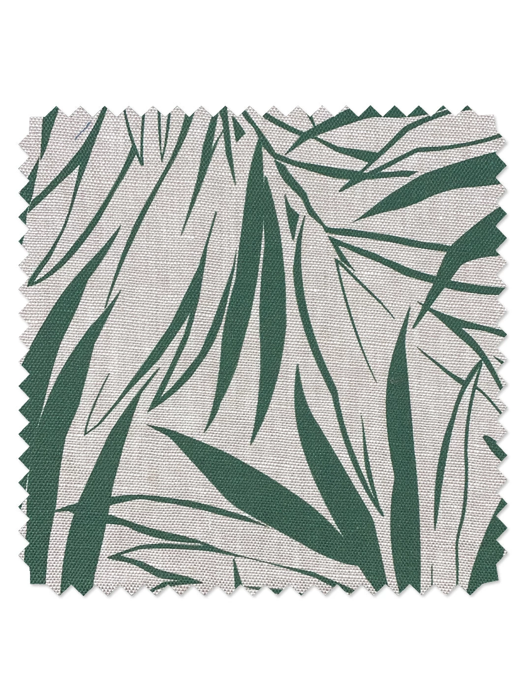 'Fabric By The Yard - Majesty Palm - Green On Organic Twill 5 'Fabric By The Yard - Majesty Palm - Green On Organic Twill - Image 3