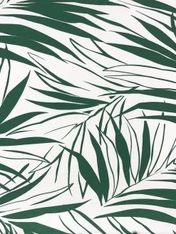 'Fabric By The Yard - Majesty Palm - Green On Linen -Wall Decoration Store Majesty Palm Green on Hopsack Design 33e225fc a4cf 4113 995b 2f38ceff3a80