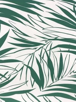 'Fabric By The Yard - Majesty Palm - Green On California Cotton -Wall Decoration Store Majesty Palm Green on Organic Twill Design e971df0c 45a5 4b39 94b9 dffea9b809a4